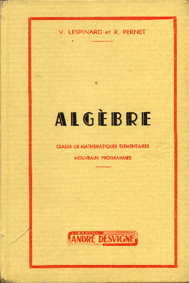 Algebre